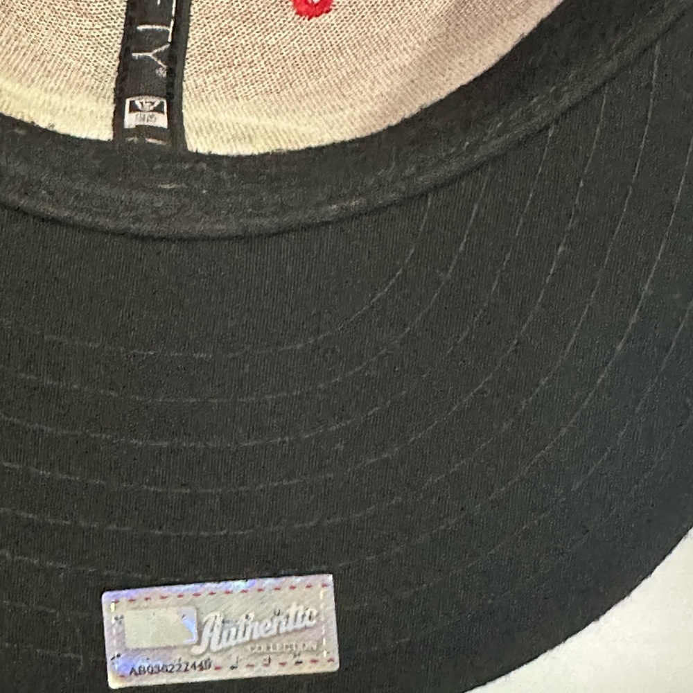 New Era Cincinnati Reds 59FIFTY Fitted Hat - Red/Black - Picture 8 of 8